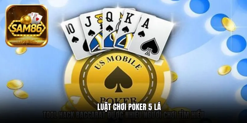 Luật Chơi Poker 5 Lá Chi Tiết Tại SAM86 Và Tỷ Lệ Thắng Cao